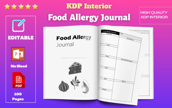 Food Allergy Tracker: A Professional KDP Interior Design Asset