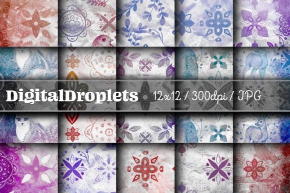 Nordic Christmas Vol. 15 | 20 Papers for Vintage Design
