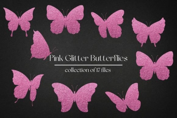 Sparkle and Strategy: Leveraging the Pink Glitter Butterflies Collection