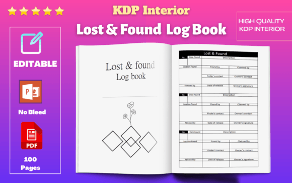 Streamlining Organization: The Essential Lost and Found Log Book